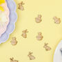 Easter Bunny And Chick Wooden Table Confetti, thumbnail 4 of 4