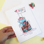 Sweet On You Valentine's Card With Sweets, thumbnail 6 of 6
