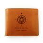 Personalised Tan Leather Wallet, thumbnail 3 of 3