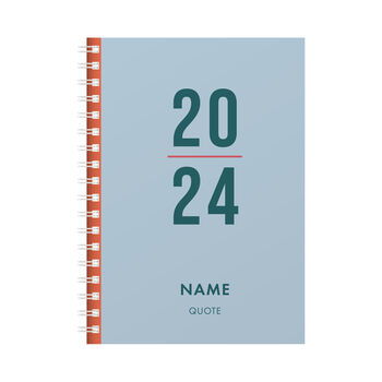 Personalised Diary And Notebook 2024, 5 of 12