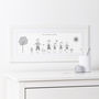 Personalised Stick Family Portrait Print, thumbnail 4 of 9