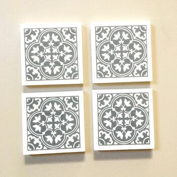 Set Of Four Scandi Coasters ~ Boxed, 3 of 7
