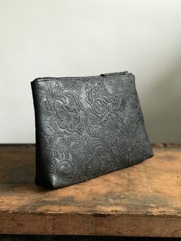 Collard Manson Floral Leather Pouch, 4 of 6