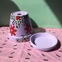 Daisy Print Hand Painted Flower Pot, thumbnail 5 of 6