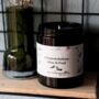 Personalised Engagement Candle, thumbnail 2 of 3