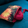 Dahlia Velvet Makeup And Travel Pouch | Great Gift For Mum, thumbnail 7 of 11