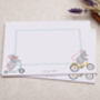 A5 Letter Writing Paper And Envelopes, Blue Mice Design, thumbnail 3 of 7