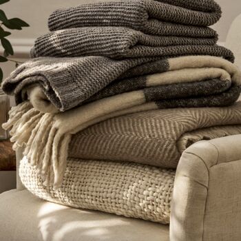 Brunswick Knit Wool Throw, 2 of 4