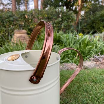 Heritage Cream And Copper Watering Can, 6 of 8