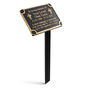 Personalized Brass Cross Or Angel Memorial Gift Plaque, thumbnail 3 of 6