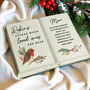 Christmas Robins Appear Memorial Book, thumbnail 3 of 4