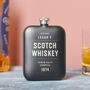 Personalised Modern Hip Flask, thumbnail 1 of 9