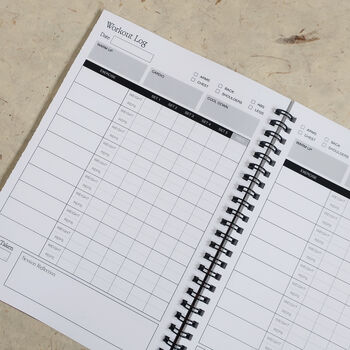 Workout Three Months Training Log Book, 6 of 7