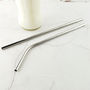 Personalised Reusable Kids And Adults Drinking Straws, thumbnail 1 of 7