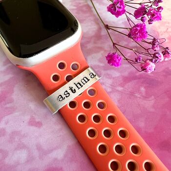 Medical ID Watch Band Tag Personalised, 7 of 11