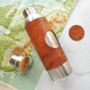 Personalised Map Insulated Flask Bottle, thumbnail 7 of 9