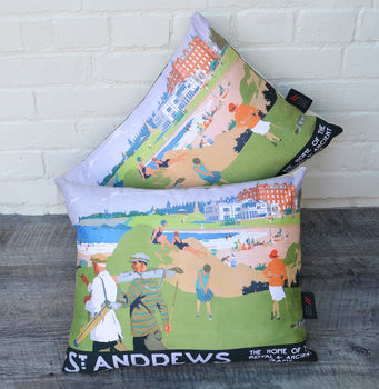St Andrews Golf Cushion, 2 of 3