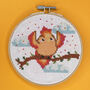 Baby Phoenix Cross Stitch Kit, thumbnail 2 of 10