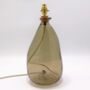 Recycled Blown Glass Lamp | 42cm | Six Colours, thumbnail 8 of 12