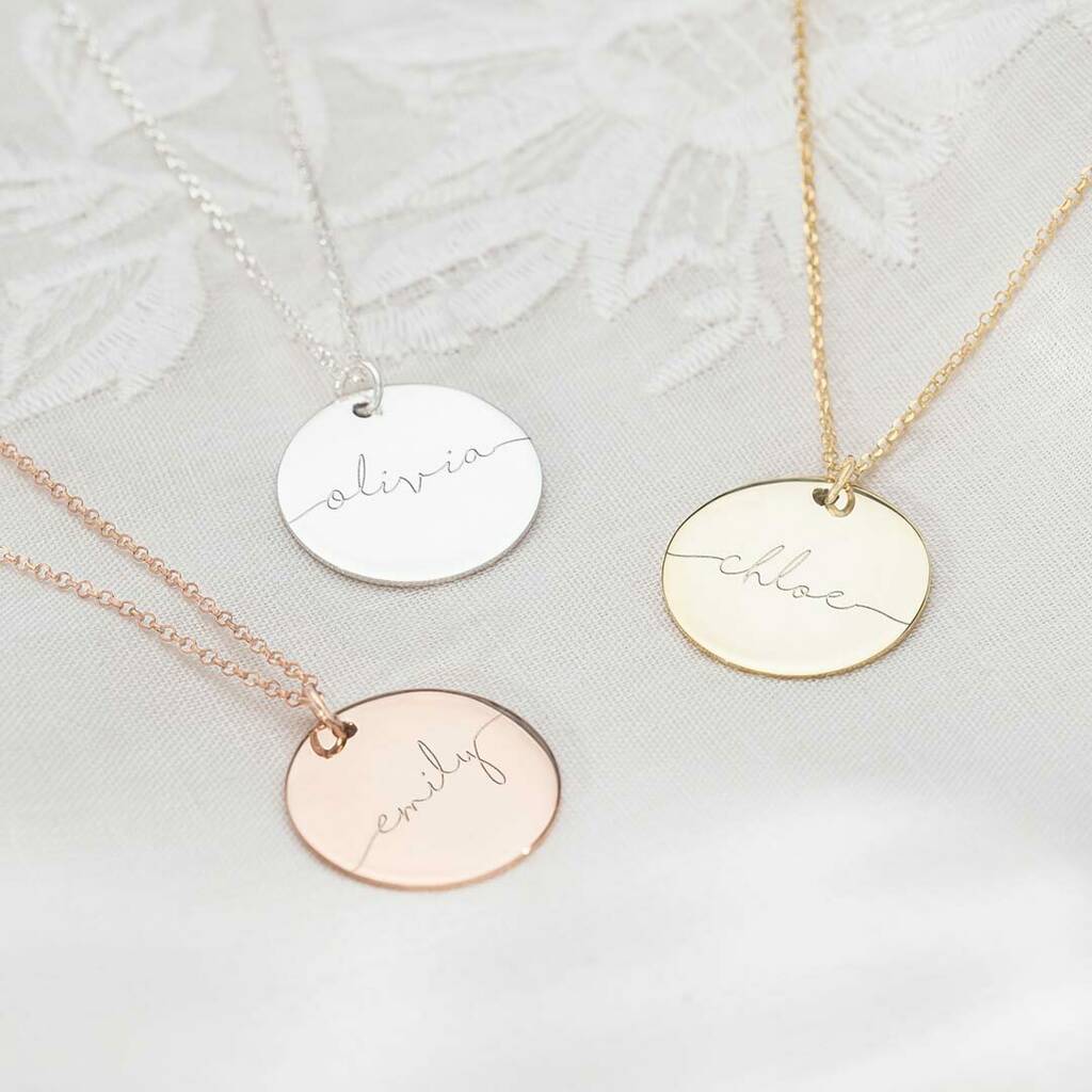 Large Esme Personalised Name Necklace, 1 of 10