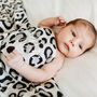 Leopard Print Baby Gift Xl Muslin, thumbnail 3 of 4