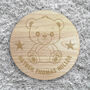 Personalised Wooden Teddy Bear Toddler Step Stool, thumbnail 6 of 8