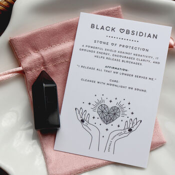Obsidian Gemstone Mini Tower, 2 of 5
