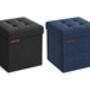 Foldable Ottoman Footrest With Storage Cube, thumbnail 7 of 7