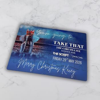 Take That The Circus Surprise Ticket Custom Puzzle, 4 of 4