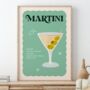 Martini Cocktail Print, thumbnail 2 of 5