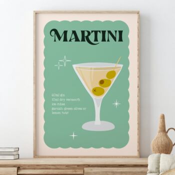 Martini Cocktail Print, 2 of 5