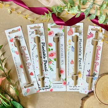 Eco Friendly Valentine's Day Plantable Pen Give Me Butterflies, 2 of 2