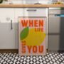 Life Lemons Quote Kitchen Wall Art Print Food Lover Gift, thumbnail 7 of 8