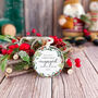 Personalised Our First Christmas Engaged Ornament Gift, thumbnail 2 of 7