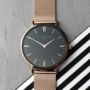 Personalised Rose Gold Mesh Watch, thumbnail 6 of 6