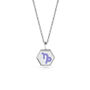 Capricorn Zodiac Glowing Pendant Necklace With Uv Keyring Torch, thumbnail 8 of 12