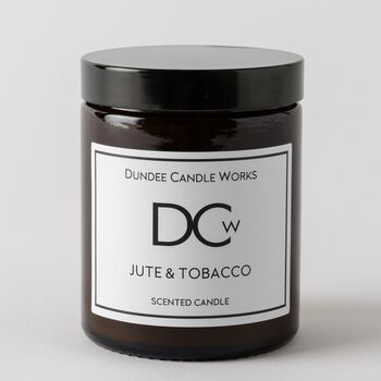 Luxury Jute + Tobacco Coconut Wax Gifting Candle 180ml, 2 of 4