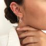 Tiny Sterling Silver Snake Ear Cuff, thumbnail 8 of 8