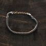 925 Sterling Silver Miami Cuban Bracelet For Men, thumbnail 3 of 8