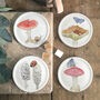 Mushroom Bone China Coasters, thumbnail 1 of 7