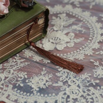 Vintage Silver Plated Cutlery Swirl Bookmark, 3 of 3