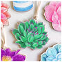 Wooden Plant Themed Decoration, thumbnail 3 of 6