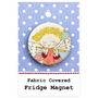 ''Angel'' Christmas Stocking Filler Fridge Magnet, thumbnail 1 of 4