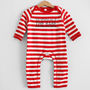 'You Remind Me Of The Babe' Stripy Romper, thumbnail 1 of 5