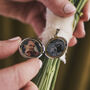 Personalised Round Wedding Bouquet Photo Locket, thumbnail 1 of 12