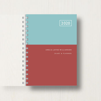 Personalised 2022 Business Diary With Week To View, 8 of 10