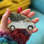 Morris Minor With Christmas Tree Decoration, thumbnail 4 of 4