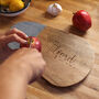 Personalised Mr And Mrs Wood And Slate Chopping Board, thumbnail 2 of 4