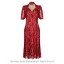 Bespoke Bridesmaid Dresses In Ruby Lace, thumbnail 3 of 9