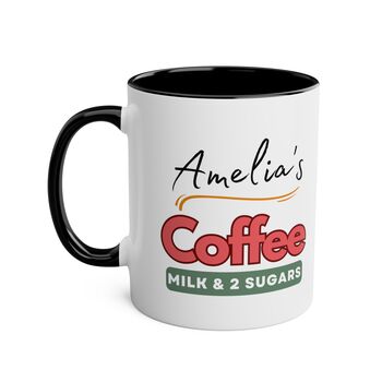 Personalised Coffee Order Mug, 5 of 9